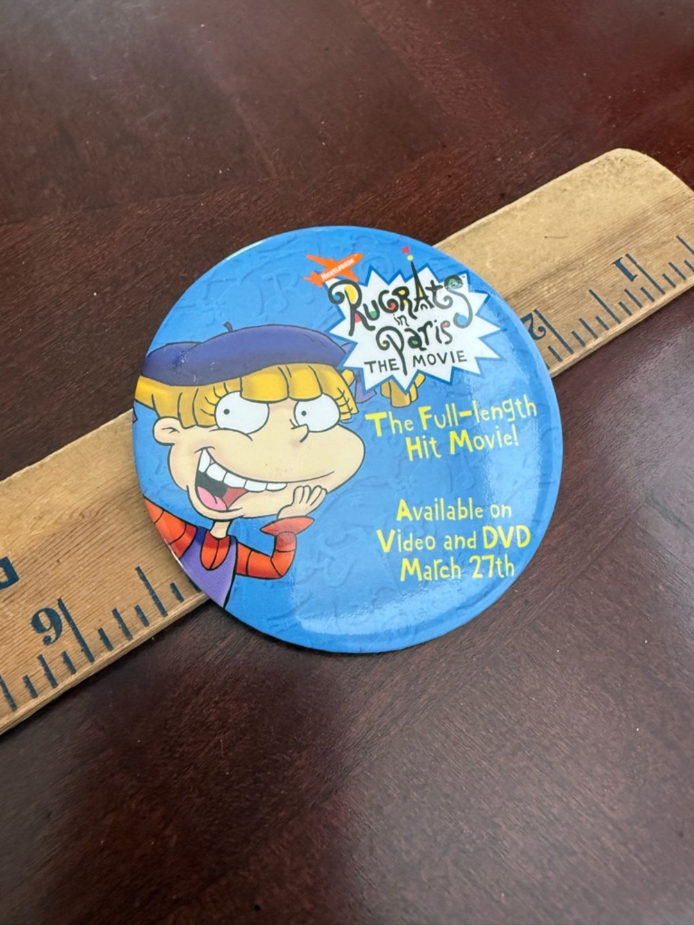 Vintage Rugrats Paris Movie Brooch
